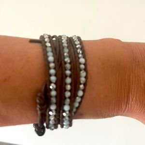 Chan Luu Wrap Boho Leather Bracelet. Approximately 23”. Luke new. In bag!